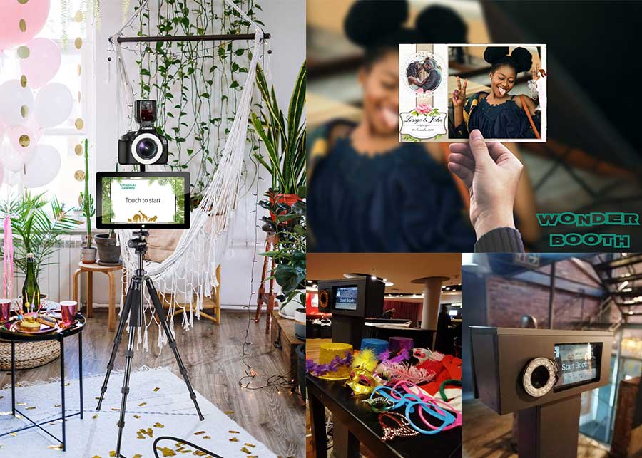 wedding photo booth hire Johannesburg