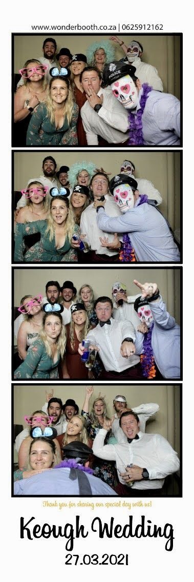Photo Booth Strips The Keough Wedding Photobooth