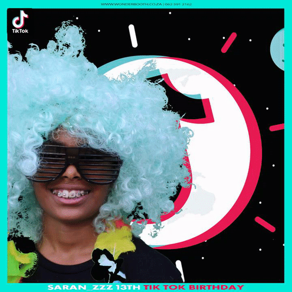 Animated gif photo booth
